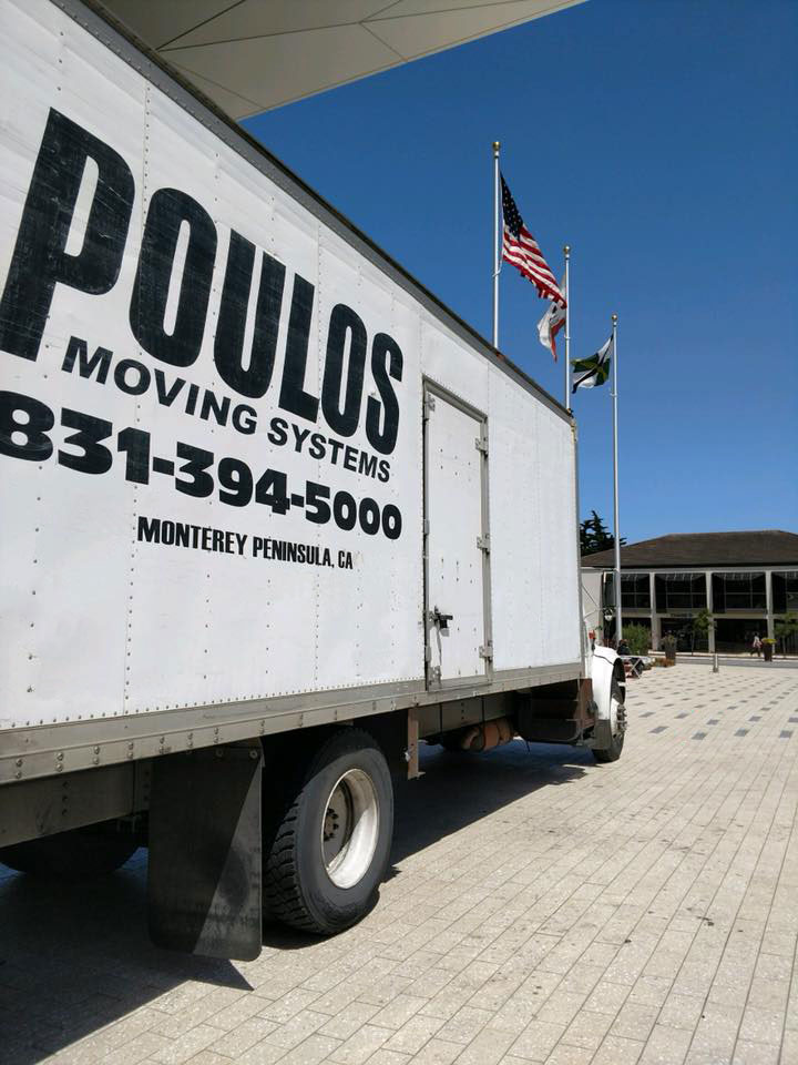 Poulos Moving truck